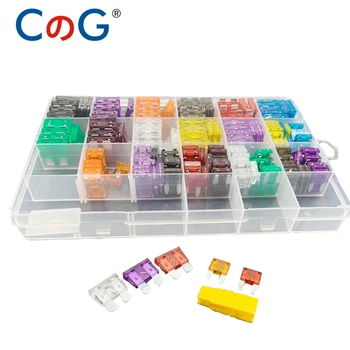 

242PCS Car Fuses 2A 3A 5A 7.5A 10A 15A 20A 25A 30A 35A Amp with Box Clip Assortment Auto Blade Type Vehicle Boat Truck Fuse Set