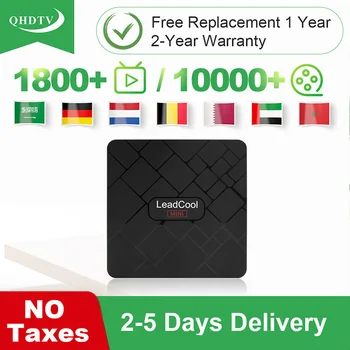 

QHDTV IPTV Arabic Belgium IPTV Spain Germany Italy Leadcool Mini Android 8.1 IPTV Nederlands Algeria IP TV Box No App Included