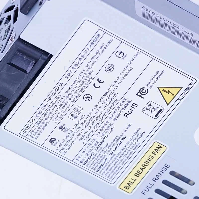 Новый блок питания для FSP 200W NAS FLEX небольшой 1U Питание FSP180 50PLA/50LG FSP200 50PLA 50GUB GPS 200DB