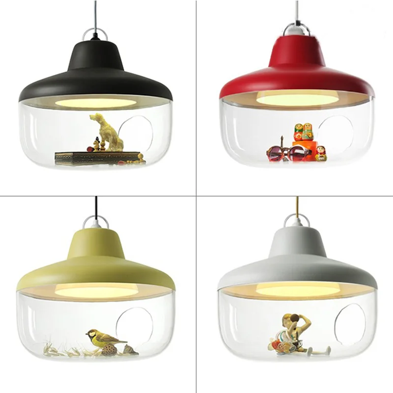 Nordic Modern Metal Cafe Pendant Lamp Lovely Personality Children Room Light Restaurant Light Bedroom Light Free Shipping