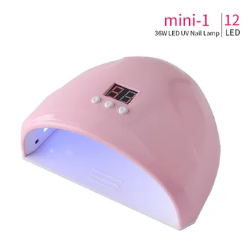 

UV Nail Dryer Lamp Manicure Drying Nail Polish 12 LED Sun Light Star 7 Star 8 36W Auto Sensor nail art drying tools dropship