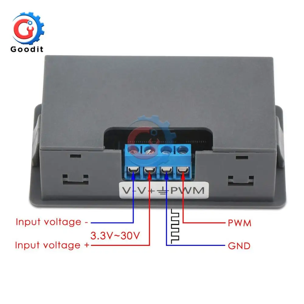 Digital PWM LCD Signal Generator Pulse Frequency Duty Cycle Adjustable Square Wave Rectangular Wave Signal Function Generator 4