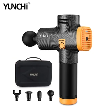 

Yunchi A2 Muscle Massage Gun Deep Tissue Massager Therapy Gun Exercising Muscle Pain Relief Body Shaping With Bag Case