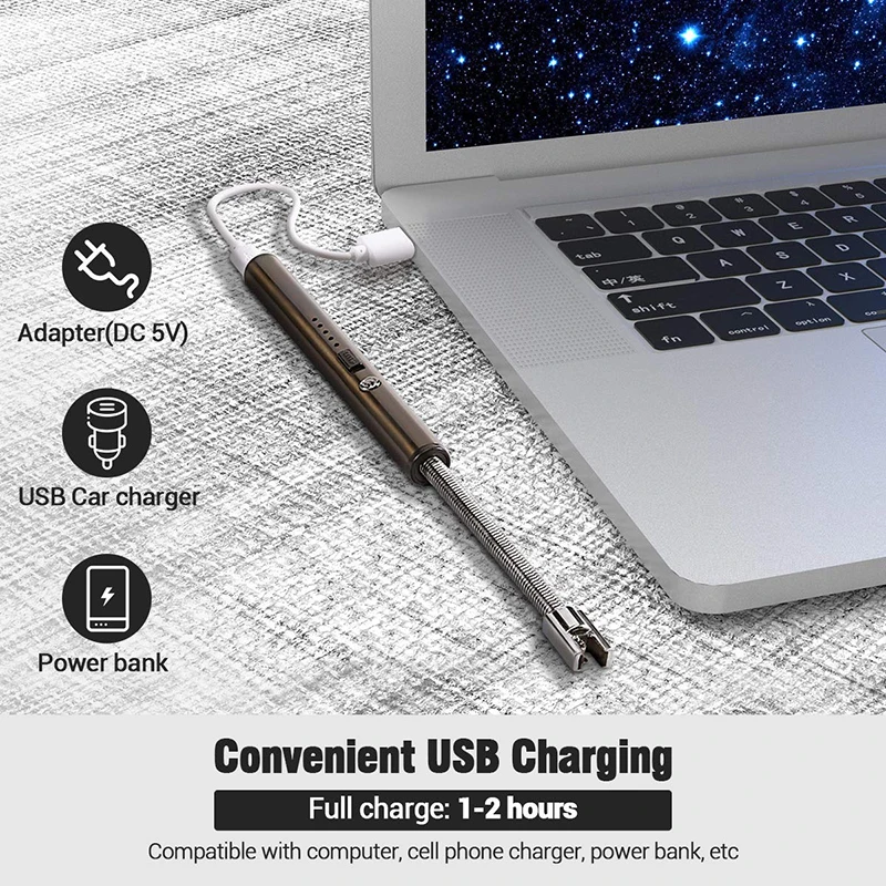 Электронная зажигалка TEENRA с usb зарядкой кухонная газовая плита зажигалки для