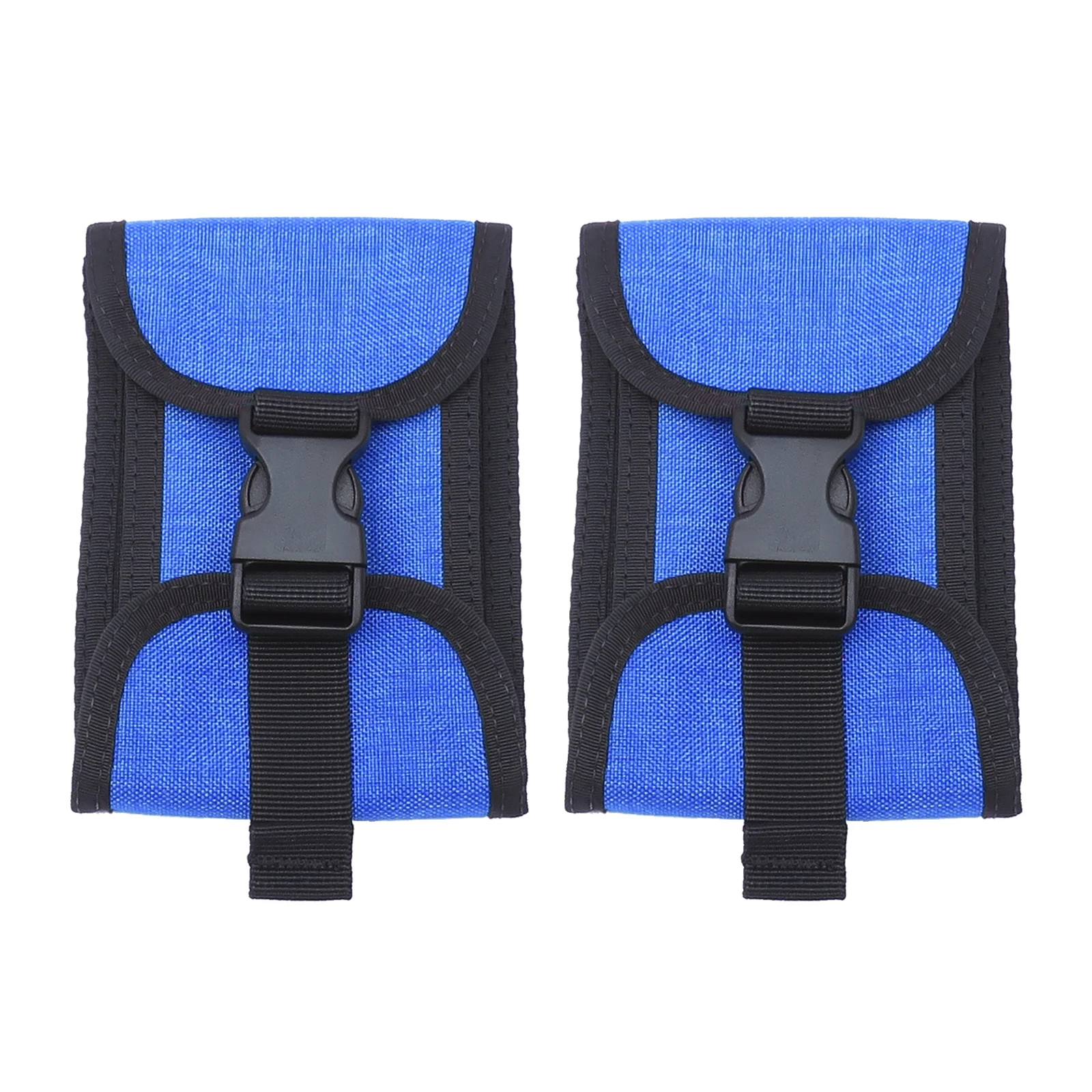 Scuba Diving Weight Pockets Holder Bag Harness Empty Snorkeling Backplate Donut Weight Belt Pouch 2kg/ 5lbs Quick Release Buckle 4