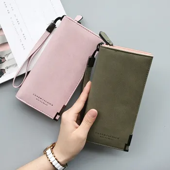 

Women Fashion Ladies Handbags Long Zipper Purse Cards Holder Wallets Totes Bags#p30