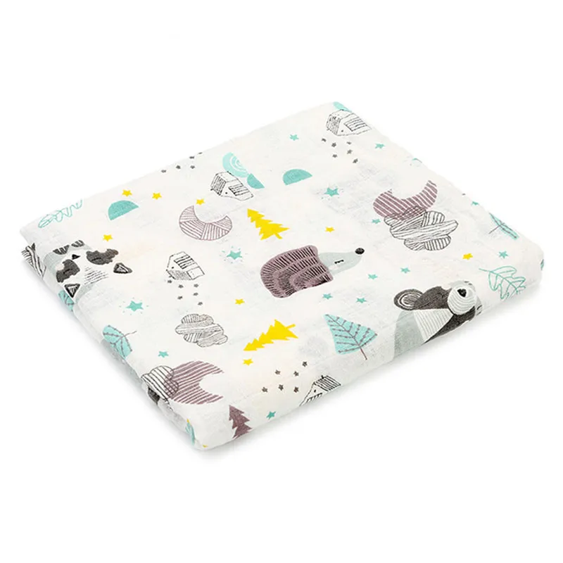 baby swaddles 25 Детское одеяло, мягкий хлопок, для новорожденных, муслин, пеленка для ванной, для малышей, Deken, для младенцев, накидка для сна, для коляски, накидка для младенцев, Manta Bebe - Цвет: baby swaddles 25