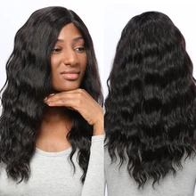 WINBO 13x4 кружевные передние человеческие волосы парики для черных женщин предварительно сорванные бразильские волосы remy 13x6 кружевные передние парики натуральный черный цвет