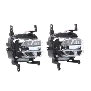 

for Kia Kx5 Smart Run 2018 2020 Car Daytime Running Light Four Eyes Fog Light 2Pcs