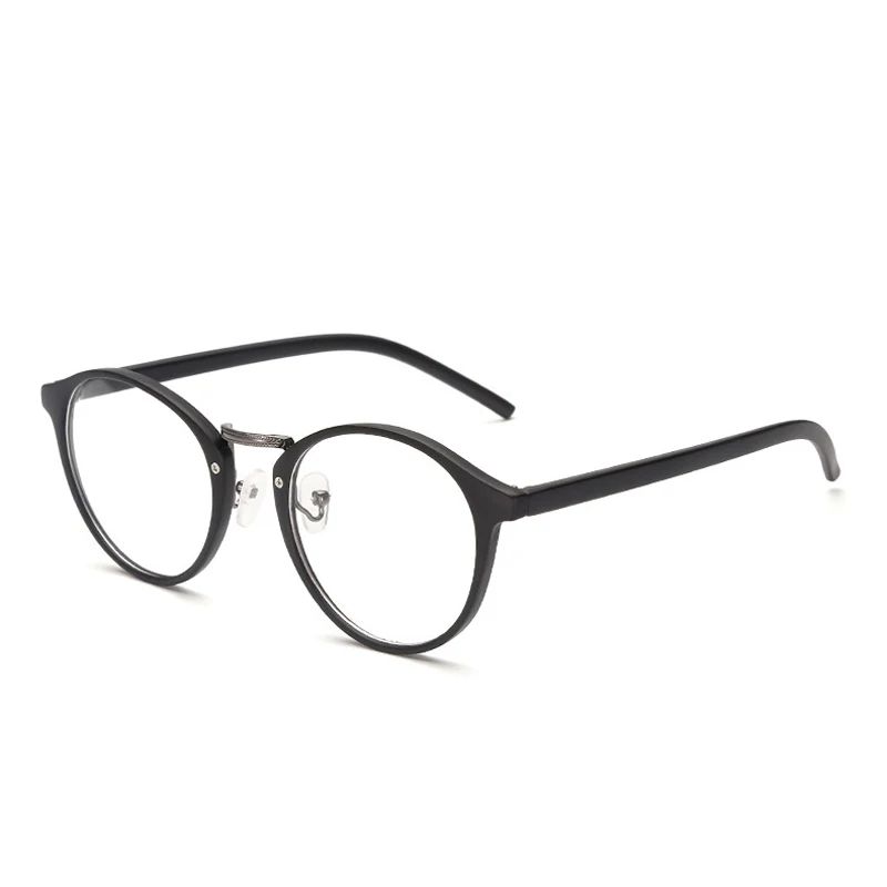 D Black Myopia 6.0 Iboode ретро круглые очки Для мужчин Для женщин Сверхлегкий очки от близорукости, очки для близорукости, туалета, держатель для ванной комнаты, 1-1,5-2-2,5-3-3,5-4,5-5-6 лет - Цвет оправы: D Black Myopia 6.0