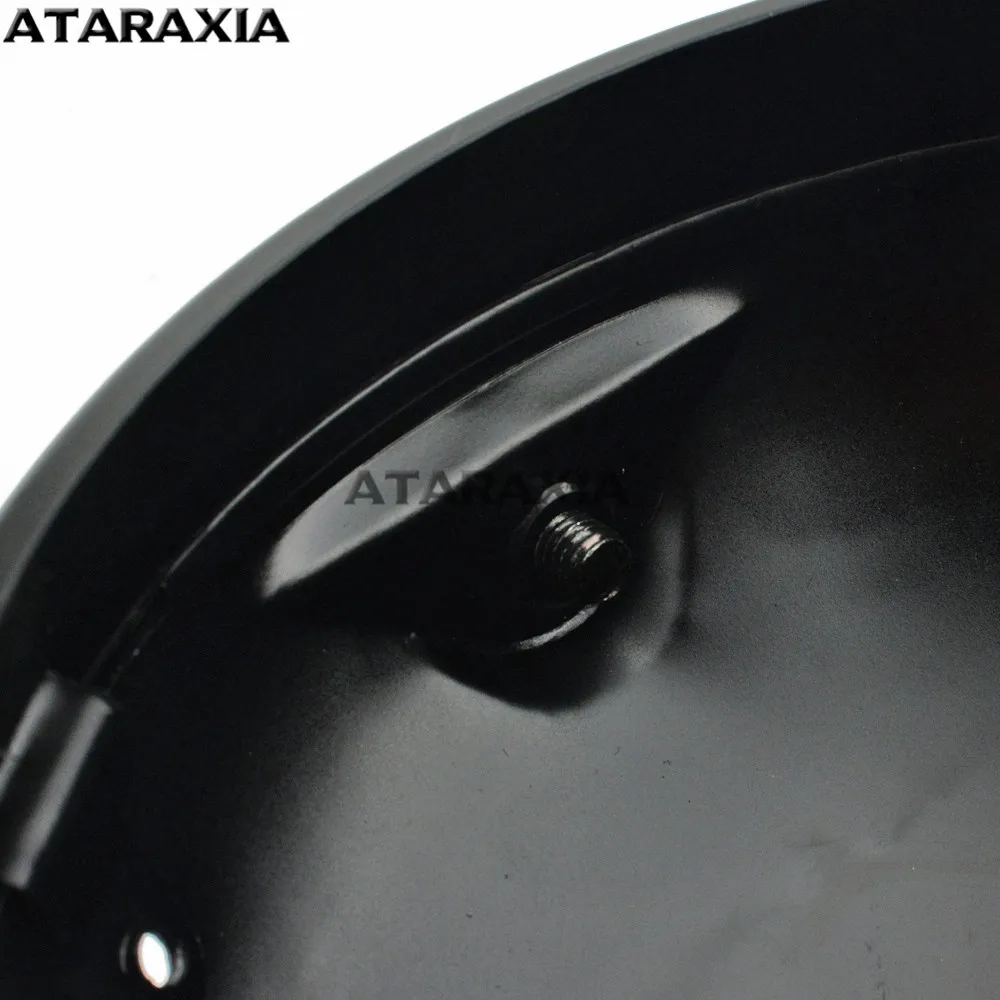 Налобная светодиодная фара для мотоцикла черная лампа 7 дюймов KAWASAKI Honda Yamaha Chopper