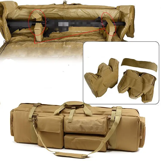 US $19.52 Tactical M249 Gun Bag Airsoft Military Hunting Shooting Rifle Backpack Outdoor Gun Carrying Protect