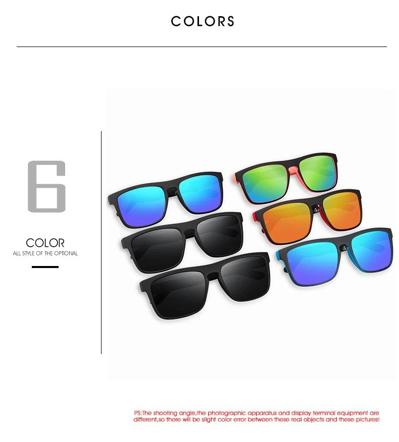 Новинка, брендовые поляризованные очки для рыбалки, мужские и женские солнцезащитные очки, уличные спортивные очки, очки для вождения, UV400, солнцезащитные очки(без бумажной коробки