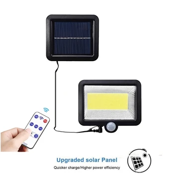 

100 LED solar High Power Wall lamp PIR Motion Sensor LED Street Light Outdoor Waterproof Energy Saving Garden Yard Security Nigh