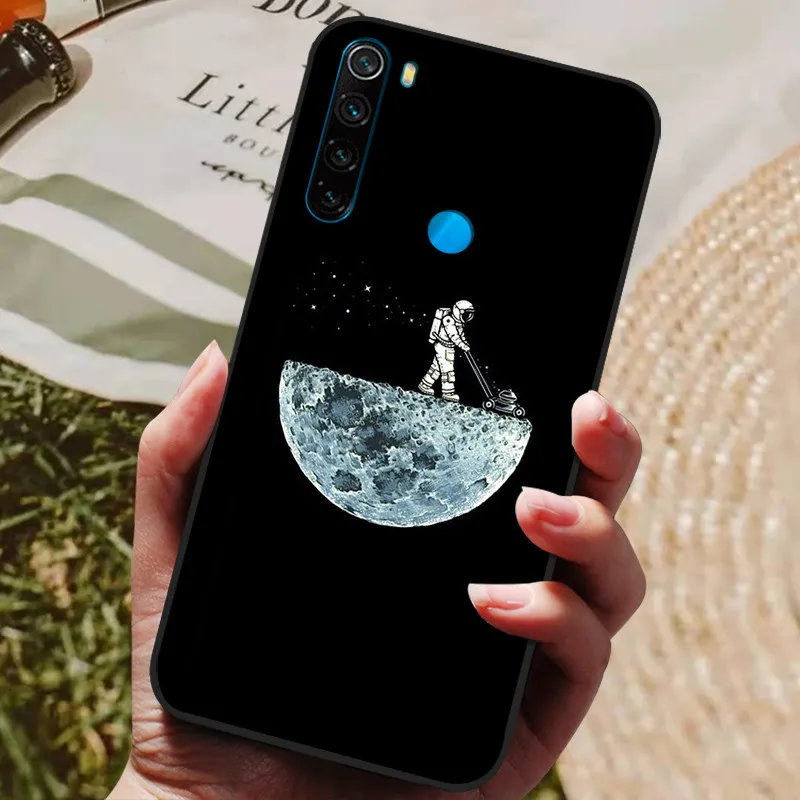 For Xiaomi Redmi Note 8 2021 / 8T Back Cover Silicone Phone Case For Redmi Note 8T Note8T 8 T Funda Note8 Pro Coque Bumper Shell wallet cases Cases & Covers