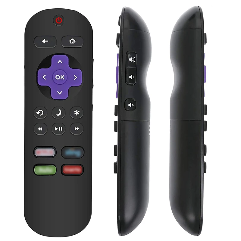 

Keyboard Wireless TV Remote Control TV controller For Insignia NS-RCRUS-17 Roku TV Environmental Wireless TV Remote Control
