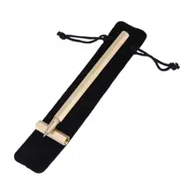 Креативная ручная работа латунная шестиугольная Призма шариковая ручка с ручкой сумка латунная шариковая ручка