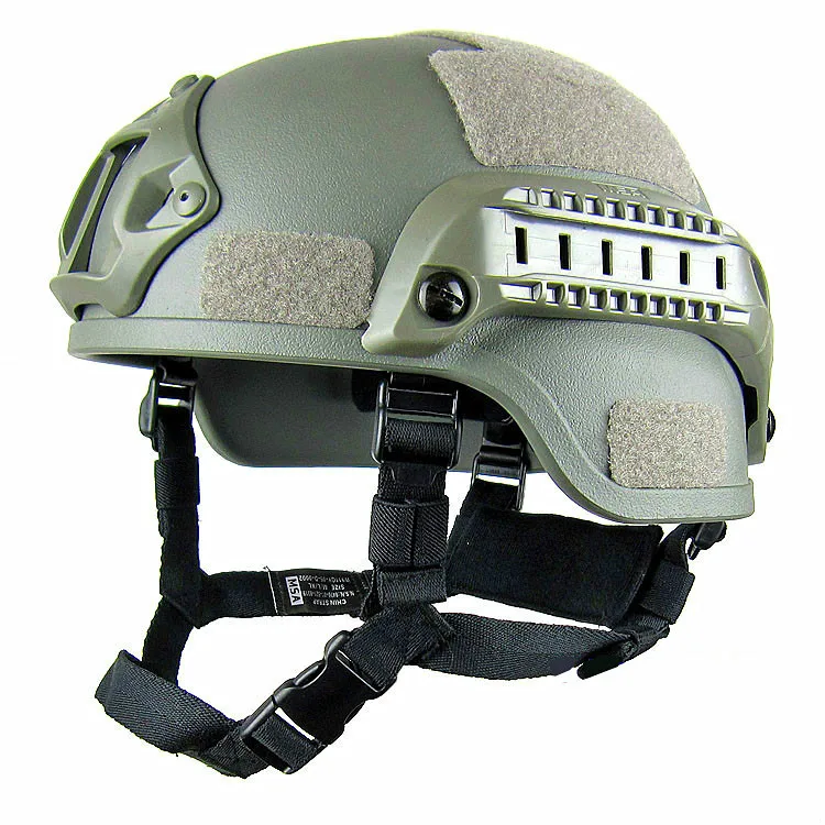 

Tactical Fast Helmet,Adjustable ABS Helmet with Side Rails NVG Mount for Paintball Hunting Shooting Outdoor Sports Lightweight