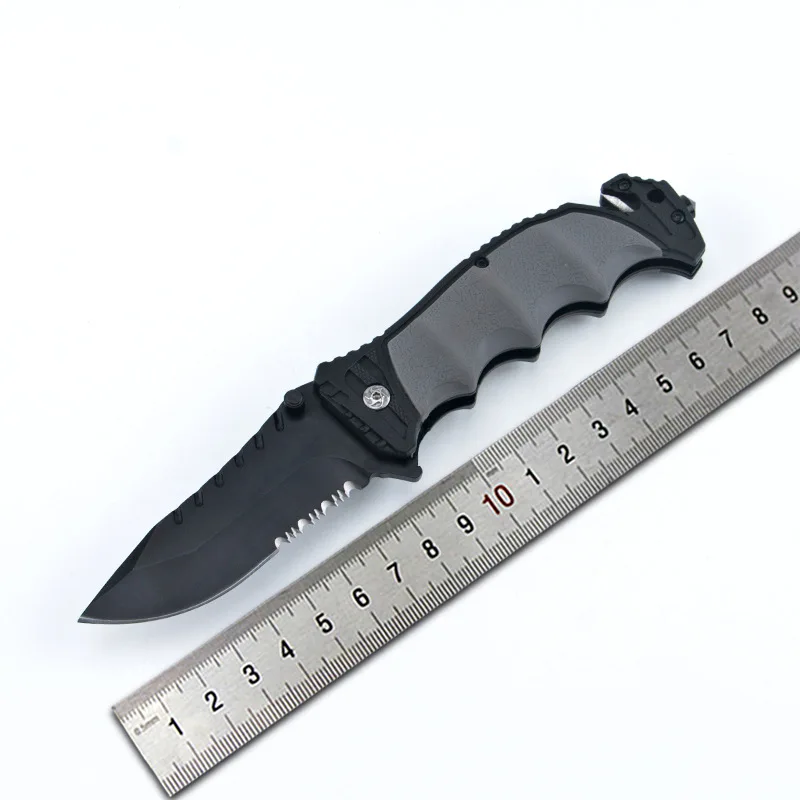 Serrated Folding Knife Tactical Hunting Survival EDC Pocket Knives Utility Camping Outdoor Combat Portable Multi Tools | Инструменты