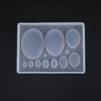 

Perfume Bottle Gemstone Patch Mold DIY Crystal Epoxy Glue Crafts Decorations Pendant Making Silicone Molds