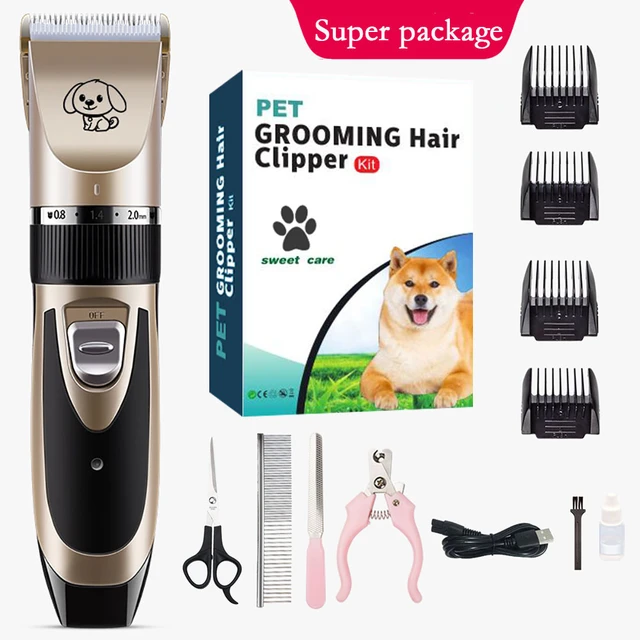 Low Noise Professional Electric Carpet Clipper Pet Trimmer Dog Clipper  Grooming Shaver Low Noise Vibration Rug Trimmer Machine - AliExpress