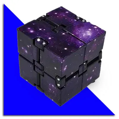 Мини многоцветный 8*4*2 см игрушка палец Edc тревога снятие стресса волшебный куб