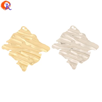 

Cordial Design 50Pcs 41*42MM Jewelry Accessories/Earrings Making/Rhodium/Wave Shape/DIY Making/Hand Made/Earring Findings