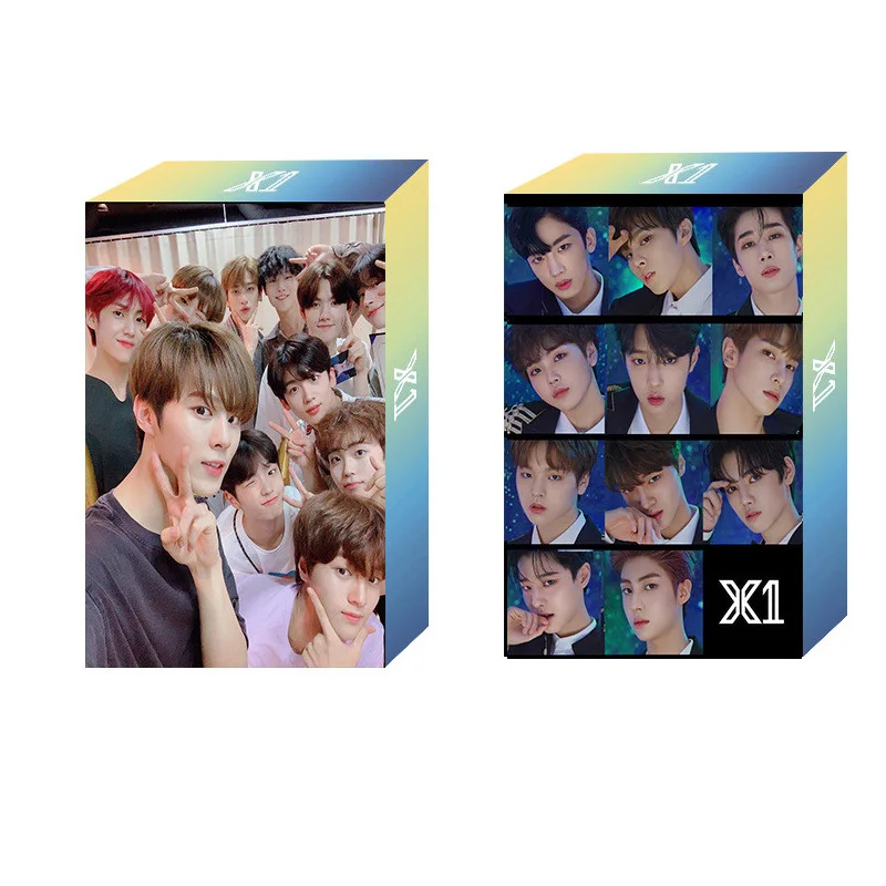 24 шт. kpop Produce101 X1 альбом QUANTUM LEAP LOMO карта Дебютная открытка фото книга YOHAN HANGYUL JUNHO MINHEE 3,35*2,13 дюймов