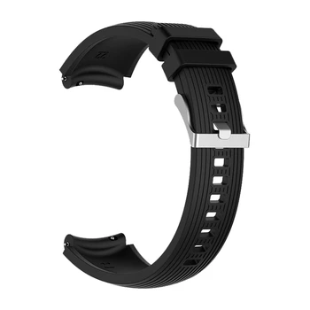 

Sport WatchBand Strap for SAMSUNG S3/Galaxy 46mm Watch Band Soft Silicone Replacement Bands Strap for SAMSUNG S3/Galaxy Strap Bl