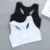 Kids Girl Cotton Sport Training Bra Letter Print Solid Colort Teenage Underwear Wireless Cotton Bralette Crop Top Small Vest