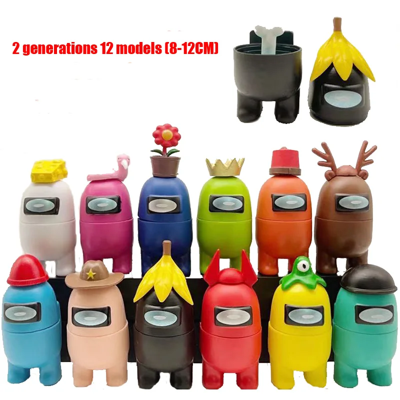 Juego de figuras de acción de PVC, modelo de figuras de acción, ordenador, escritorio, regalos, 2020