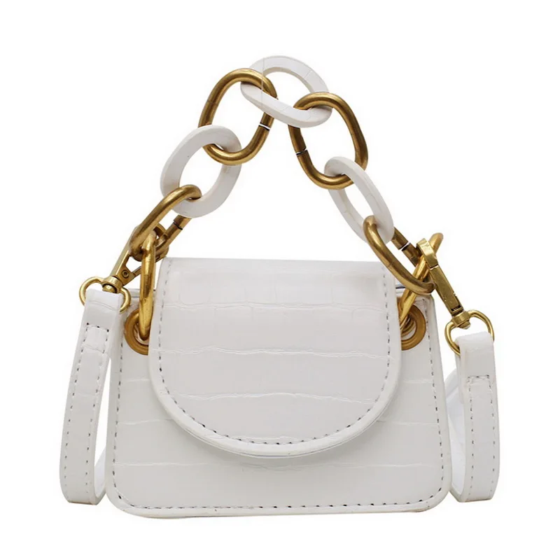 white(style2) Модная женская маленькая сумка через плечо, женская сумка через плечо - Цвет: white(style2)