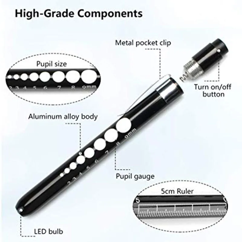 Medical Pen Light Flashlight (3)
