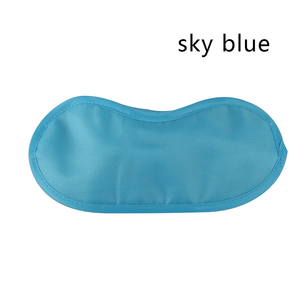 1 шт., 3D мягкая маска для глаз, маска для сна, тени для век, мультяшное звездное небо, повязка на глаза, аксессуары для сна, инструменты для расслабления - Цвет: Sky blue