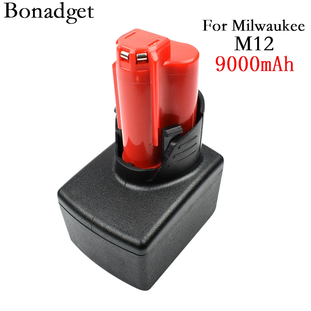 

Bonadget For Milwaukee M12 9000mah For Milwaukee M12 Li-ion Rechargeable Battery 48-11-2401 MIL-12A-LI Power Tool battery
