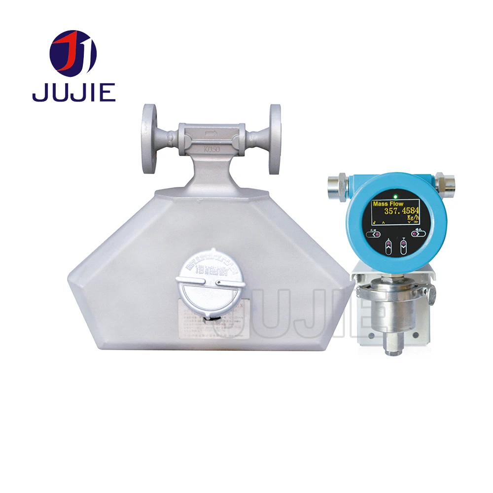 DN1015202532HighAccuracyCoriolisFlowmeterMassDensity