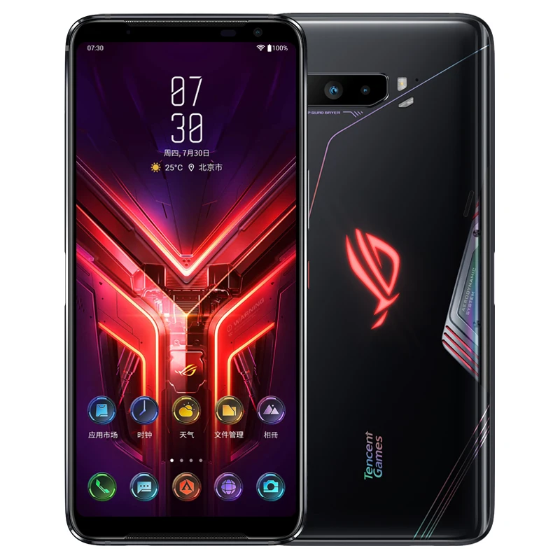 Asus ROG Phone 3 5G Snapdragon 865/865 плюс 12/16GB Оперативная память 128/256 г/512 ГБ Встроенная NFC 6000 мА/ч
