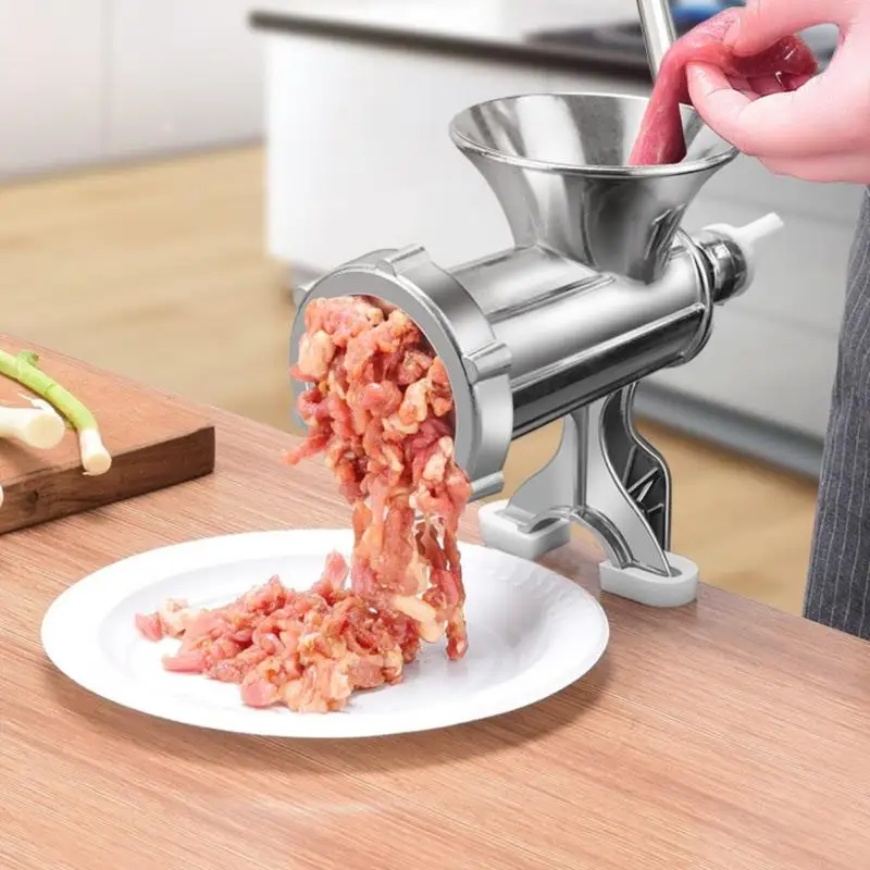 Manual Meat Grinder Stainless Steel Sausage Filling Machine stuffing | Дом и сад