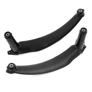 

Accessories Door Panel Handle Left+Right Black For SAV E70 X5 2007-2013 Set 1 pair