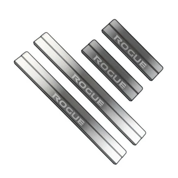 

for Nissan Rogue 2019 Stainless Door Sill Scuff Plate Guard Pedal Protector Trim