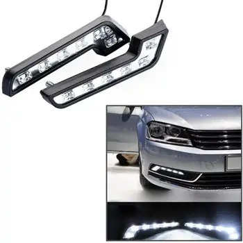 

Factory Direct 7 Shaped Daytime Running Light LED Daytime Running Light L-Shaped Daytime Running Light 12LED Auto Daytime Drivin