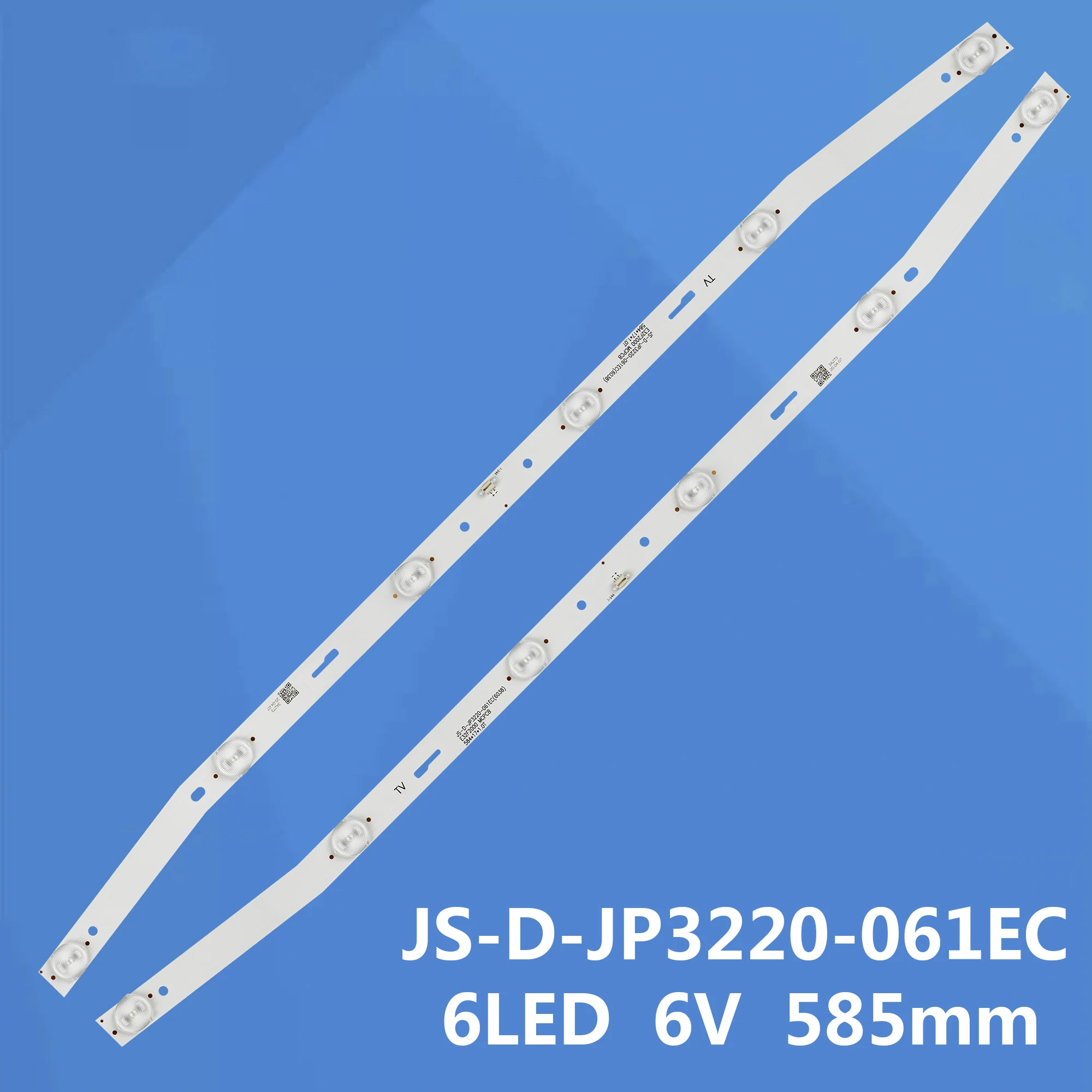 LED blaklight strip 6 lamp For AKAI JS-D-JP3220-061EC E32F2000 MCPCB AKTV3222 NUOVA ST3151A05-8 V320BJ7-PE1 AKTV3212 AKTV3216