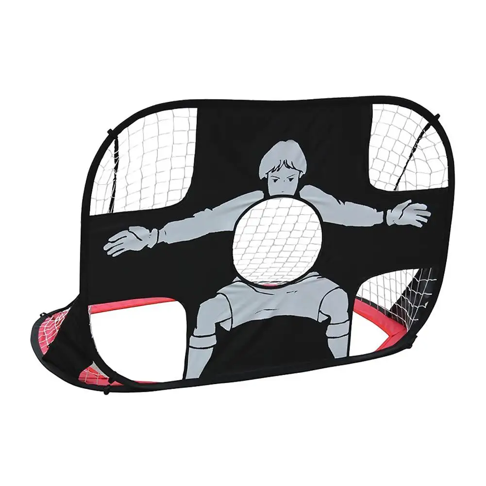 

Foldable Football Gate Multifunctional Folding Soccer Gate Portable Soccer Ball Net Practice Gate for Children Kids Training