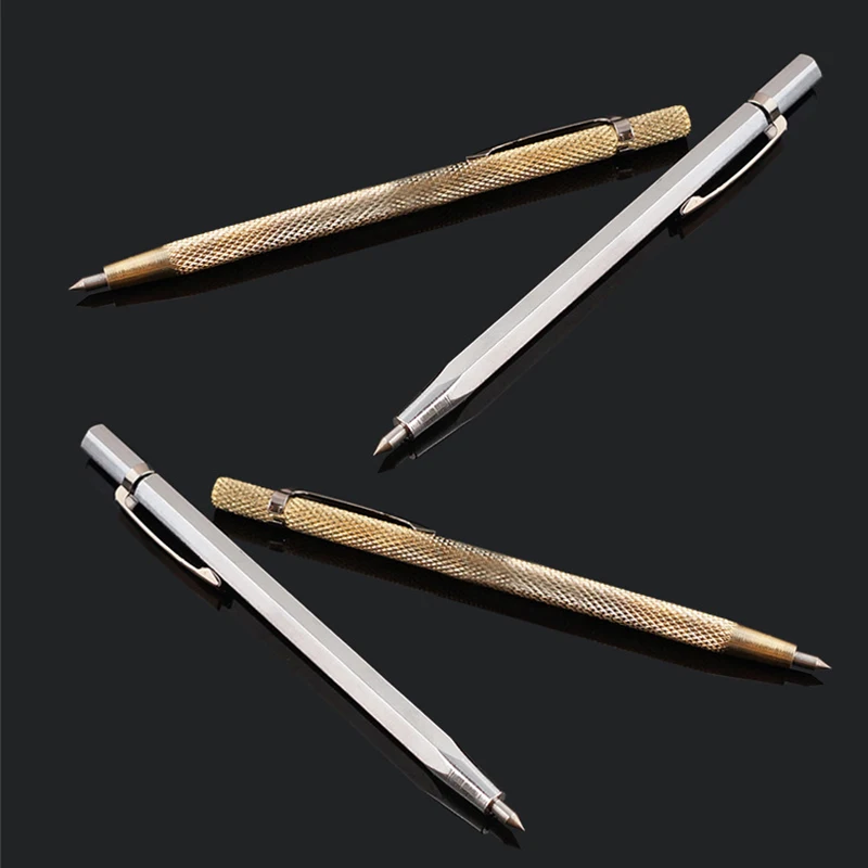 Hakeeta Tungsten Carbide Tip Scribing Pen - Engraving Tool For Glass, Ceramic, Metal, Marking Pen