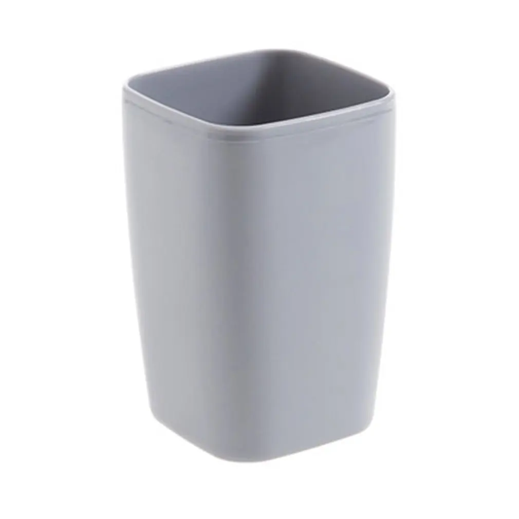 

Brief Fashion Fiber Straw Wheat Plastic Coffee Cup Tea Cup Ecological Square Drinking Cup Gargle