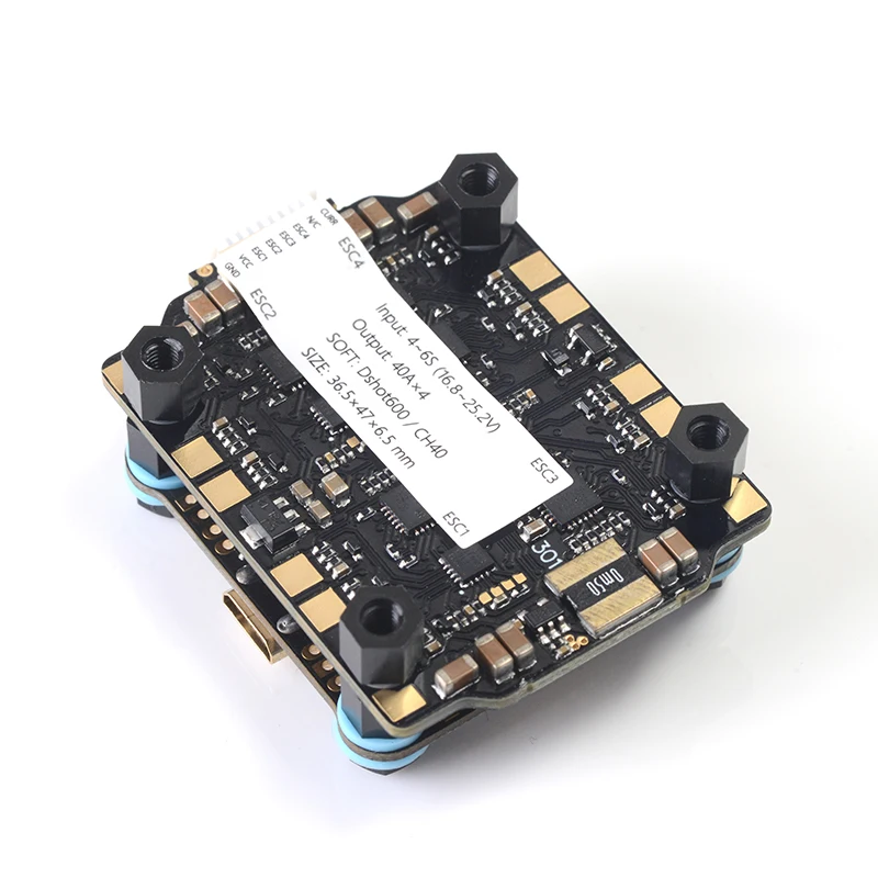 MAMBA F405 MK2 F4 MKII Контроллер полета и F40 40A 3 6S DSHOT600 бесщеточный ESC для моделей RC