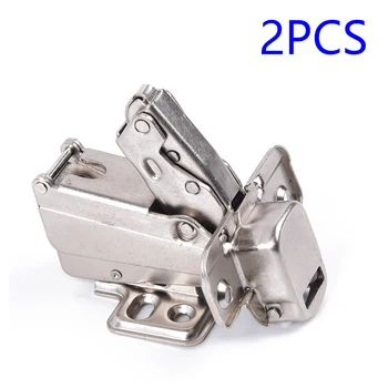 

Soft Close Door Hinges Kitchen Cabinet Cupboard Wardrobe Attachment Fittings Kit