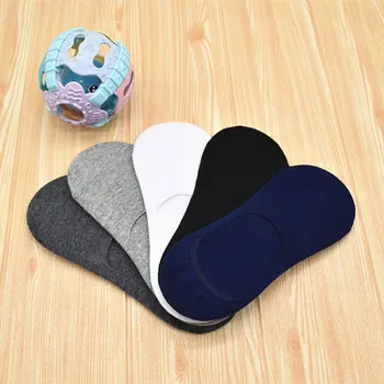 

Socks Men's Spring Summer Models Cotton Men's Invisible Socks Solid Color Low Cut Shallow Mouth Boat Socks Men's Socks