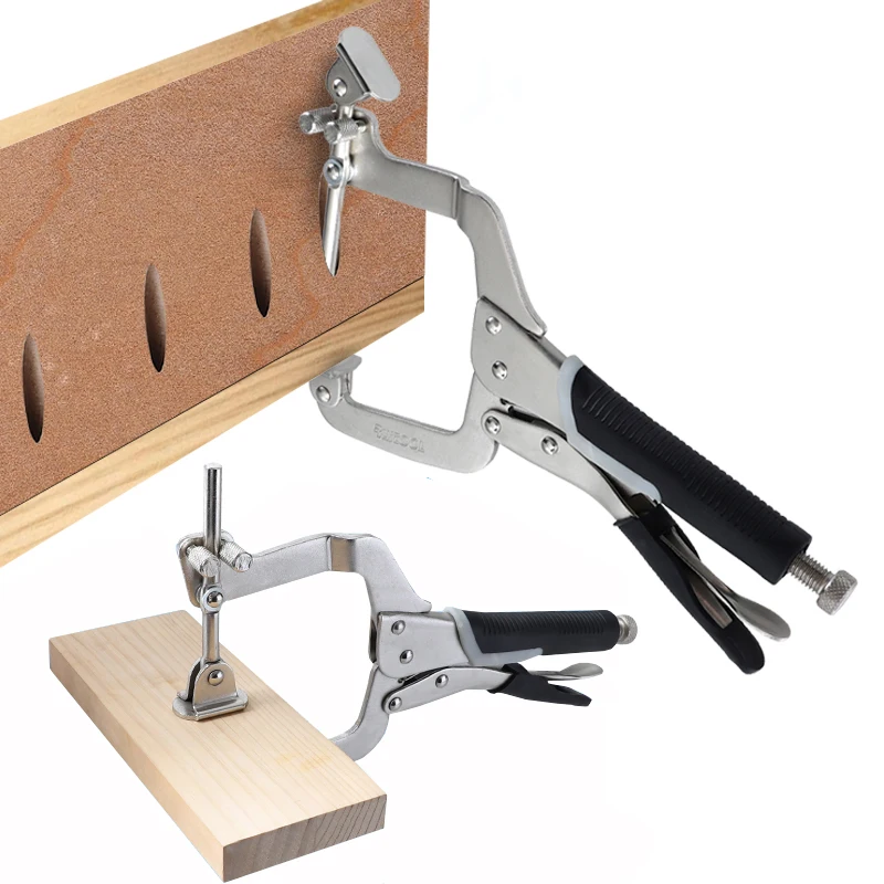 2 In 1 Vigorous Pliers Ctype Oblique Hole Quick Clamp Adjustable Plier