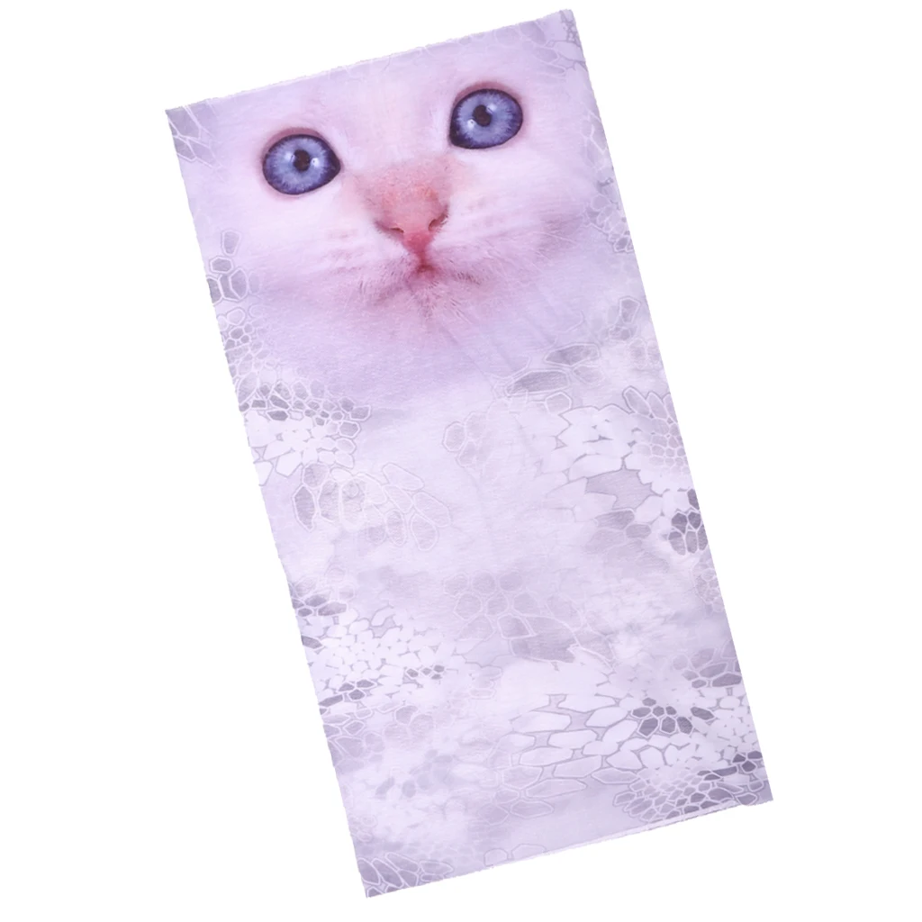 3D Face Sun Mask Neck Gaiter Balaclava Bandana Headband for Fishing Hunting  Running Motorcycling UV Protection